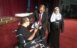 بالصور.. تكريم ماجد المصري وشريف عامر فى حفل خريجي جامعة القاهرة