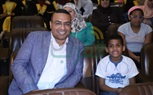 بالصور.. تكريم ماجد المصري وشريف عامر فى حفل خريجي جامعة القاهرة