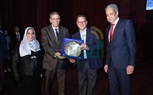 بالصور.. تكريم ماجد المصري وشريف عامر فى حفل خريجي جامعة القاهرة