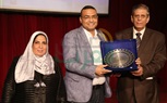 بالصور.. تكريم ماجد المصري وشريف عامر فى حفل خريجي جامعة القاهرة