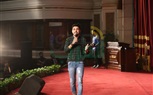بالصور.. تكريم ماجد المصري وشريف عامر فى حفل خريجي جامعة القاهرة