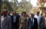 بالصور.. رئيس جامعة بنها يتقدم الصفوف بجنازة شهيد الواجب