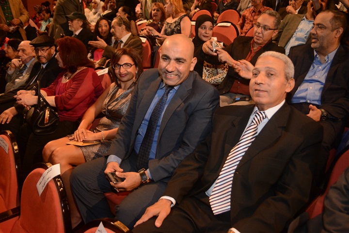 بالصور .. وزير الثقافة و لبلبة و العدل و الدغيدى في القومي للسينما 