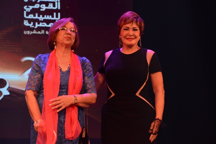 بالصور.. تكريم ايناس الدغيدى وحسن يوسف فى افتتاح فاعليات المهرجان القومى للسينما