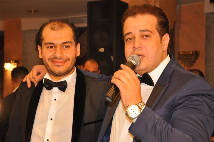 طارق عبدالحليم وحجازي متقال يشعلان زفاف شريف السمرة