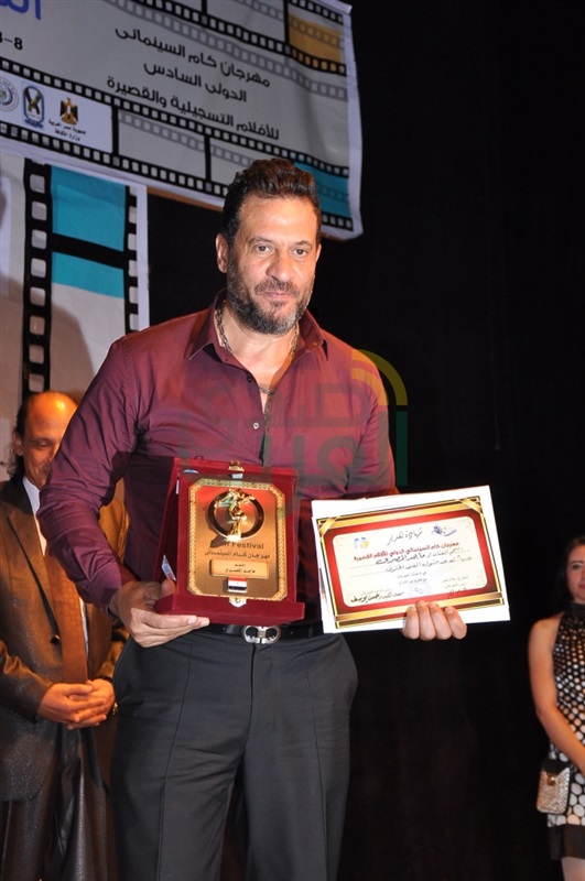 تكريم ماجد المصرى فى ختام مهرجان "كام" للأفلام القصيرة