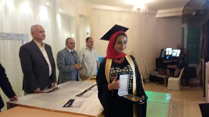 بالصور...حفل تخرج دفعة جديدة لجامعة بنها