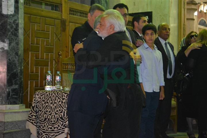 بالصور.. فتحي سرور وعمرو موسي ونجوم السياسه والمجتمع في عزاء الشاعر فاروق شوشه