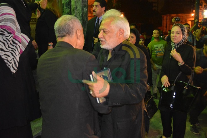 بالصور.. فتحي سرور وعمرو موسي ونجوم السياسه والمجتمع في عزاء الشاعر فاروق شوشه