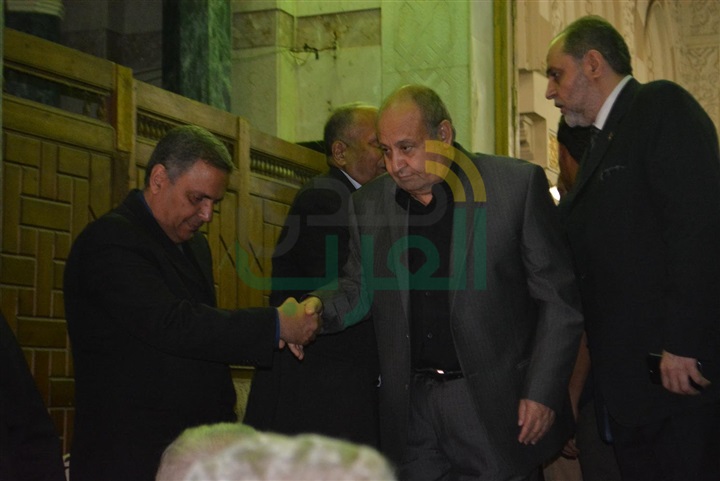 بالصور.. فتحي سرور وعمرو موسي ونجوم السياسه والمجتمع في عزاء الشاعر فاروق شوشه
