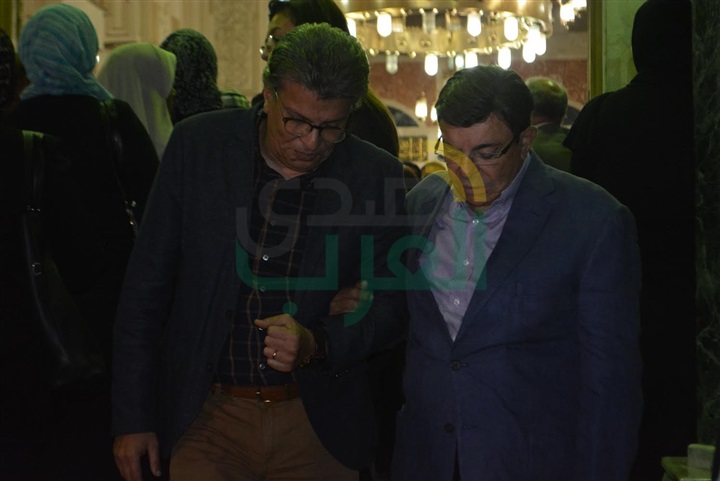 بالصور.. فتحي سرور وعمرو موسي ونجوم السياسه والمجتمع في عزاء الشاعر فاروق شوشه