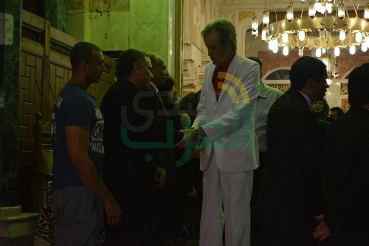 بالصور.. فتحي سرور وعمرو موسي ونجوم السياسه والمجتمع في عزاء الشاعر فاروق شوشه