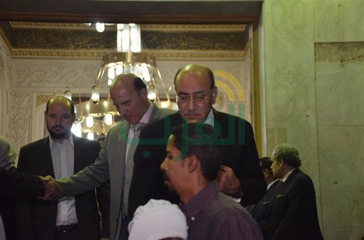 بالصور.. فتحي سرور وعمرو موسي ونجوم السياسه والمجتمع في عزاء الشاعر فاروق شوشه