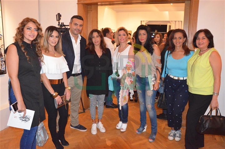بالصور ... نجوم الفن والمجتمع فى افتتاح معرض الفنان احمد فريد بالصور ... نجوم الفن والمجتمع فى افتتاح معرض الفنان احمد فريد