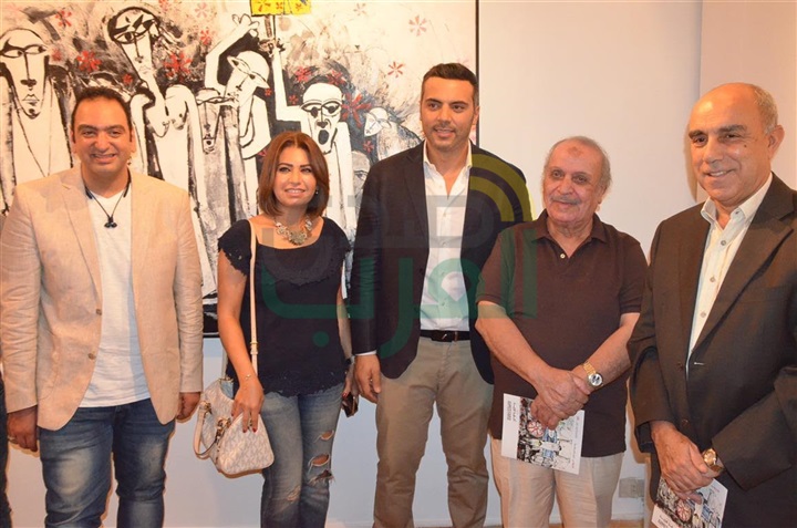 بالصور ... نجوم الفن والمجتمع فى افتتاح معرض الفنان احمد فريد بالصور ... نجوم الفن والمجتمع فى افتتاح معرض الفنان احمد فريد