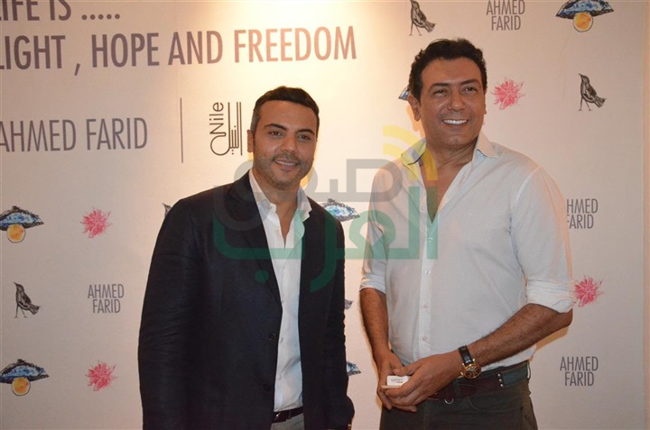 بالصور ... نجوم الفن والمجتمع فى افتتاح معرض الفنان احمد فريد بالصور ... نجوم الفن والمجتمع فى افتتاح معرض الفنان احمد فريد