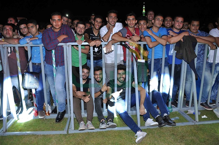بالصور.. نيكول سابا ومحمد رشاد يشعلان حفل جامعة الدلتا