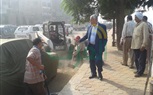 بالصور.. حملة نظافة ورصف بالقناطر الخيرية