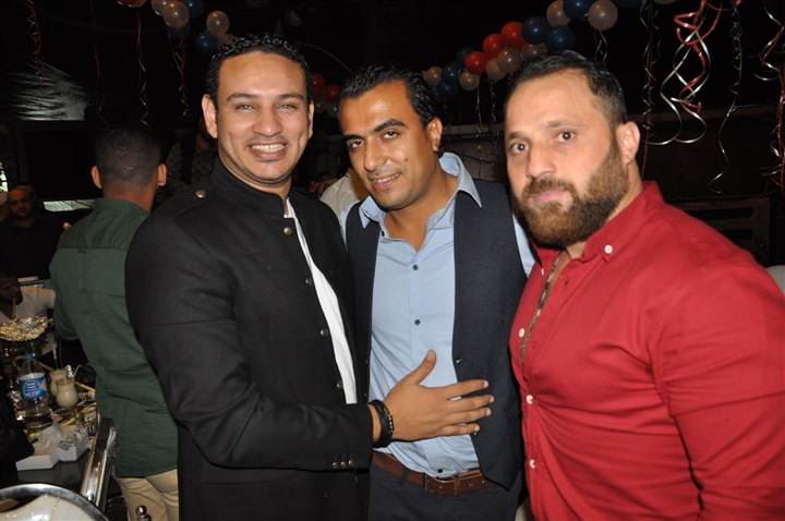 محمد عبد المنعم وعمرو الجزار فى عيد ميلاد احمد حسن محمد عبد المنعم وعمرو الجزار فى عيد ميلاد احمد حسن