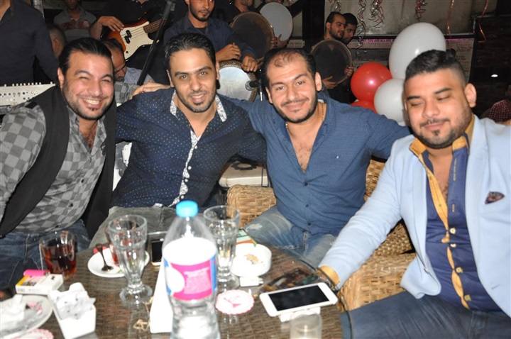 محمد عبد المنعم وعمرو الجزار فى عيد ميلاد احمد حسن محمد عبد المنعم وعمرو الجزار فى عيد ميلاد احمد حسن