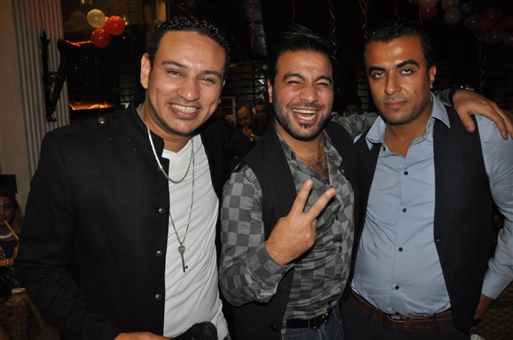 محمد عبد المنعم وعمرو الجزار فى عيد ميلاد احمد حسن محمد عبد المنعم وعمرو الجزار فى عيد ميلاد احمد حسن