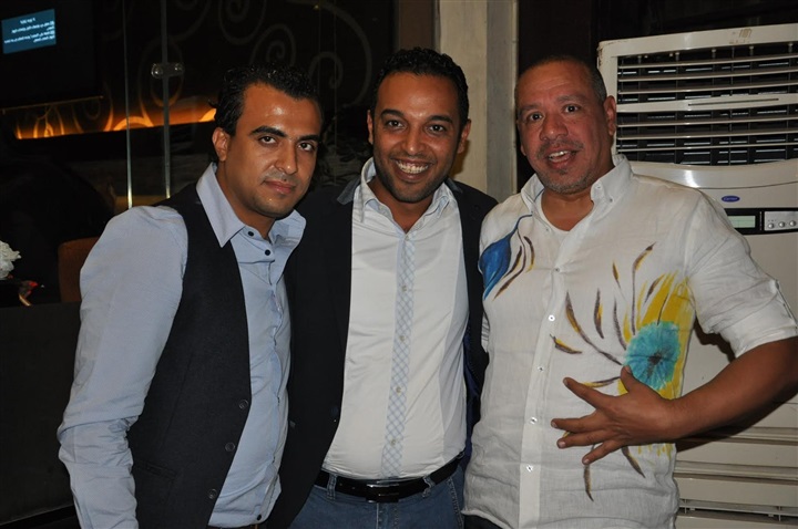 محمد عبد المنعم وعمرو الجزار فى عيد ميلاد احمد حسن محمد عبد المنعم وعمرو الجزار فى عيد ميلاد احمد حسن