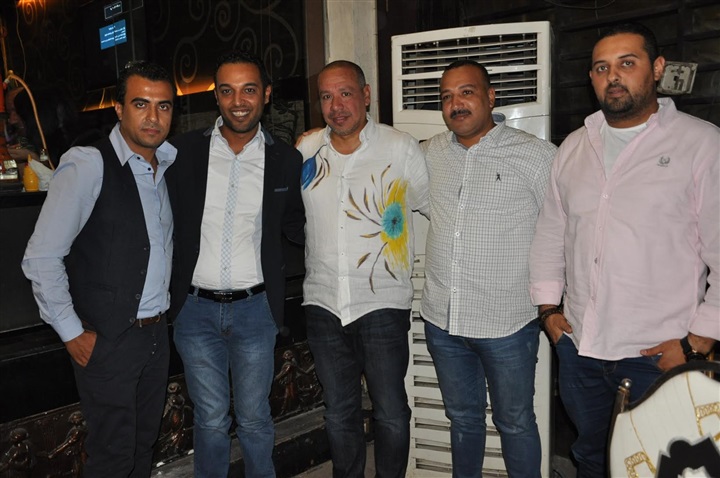 محمد عبد المنعم وعمرو الجزار فى عيد ميلاد احمد حسن محمد عبد المنعم وعمرو الجزار فى عيد ميلاد احمد حسن