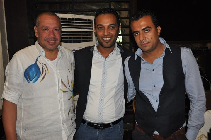 محمد عبد المنعم وعمرو الجزار فى عيد ميلاد احمد حسن محمد عبد المنعم وعمرو الجزار فى عيد ميلاد احمد حسن