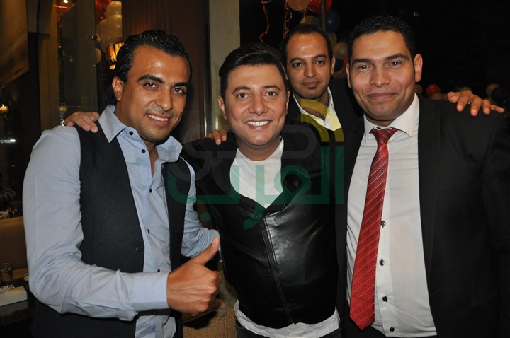 محمد عبد المنعم وعمرو الجزار فى عيد ميلاد احمد حسن محمد عبد المنعم وعمرو الجزار فى عيد ميلاد احمد حسن