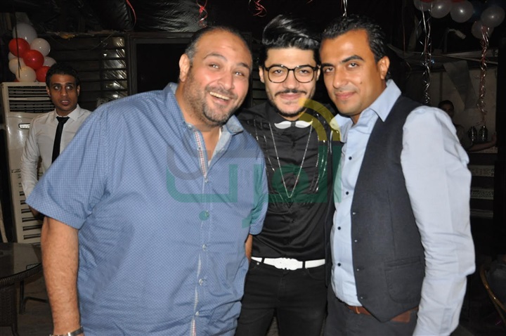 محمد عبد المنعم وعمرو الجزار فى عيد ميلاد احمد حسن محمد عبد المنعم وعمرو الجزار فى عيد ميلاد احمد حسن