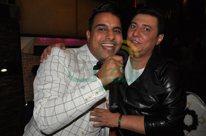 محمد عبد المنعم وعمرو الجزار فى عيد ميلاد احمد حسن محمد عبد المنعم وعمرو الجزار فى عيد ميلاد احمد حسن