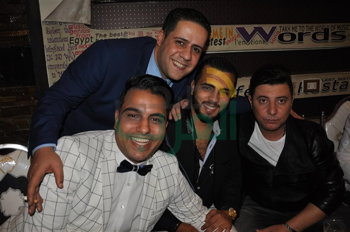 محمد عبد المنعم وعمرو الجزار فى عيد ميلاد احمد حسن محمد عبد المنعم وعمرو الجزار فى عيد ميلاد احمد حسن
