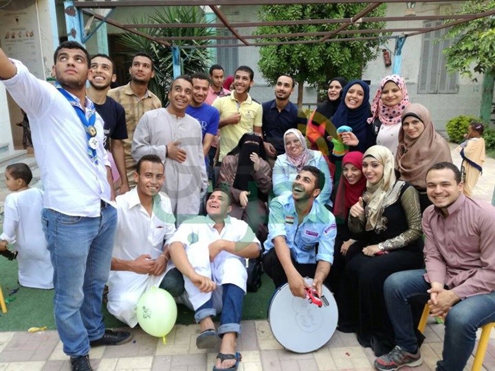بالصور.. زيارة جامعة بنها لدار الأيتام