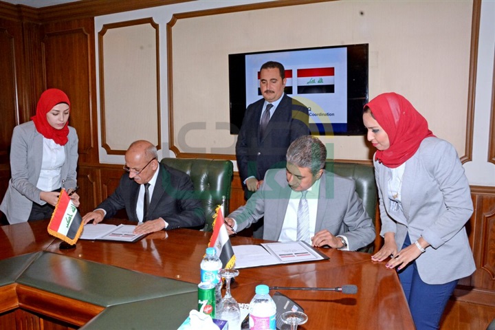  وزيرا الطيران المدني و  النقل العراقى يوقعان مذكرة تفاهم  