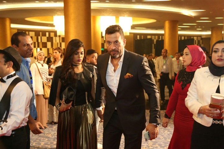 نجوم الفن يضيئوا حفل "الاهرام للدراما التلفزيونية"