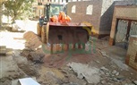 بالصور.. عودة الحياة لشوارع رأس غارب بجهود القوات المسلحة
