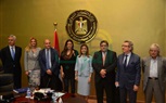 وزيرة التعاون تبحث تعزيز التعاون مع وفد البرلمان الأوروبي