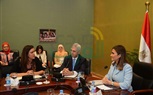 وزيرة التعاون تبحث تعزيز التعاون مع وفد البرلمان الأوروبي