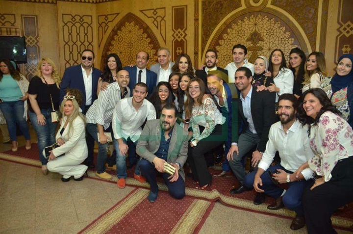 بالصور.. أحمد صيام يحتفل بعقد قران إبنته 