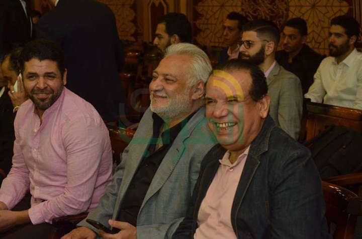 بالصور.. أحمد صيام يحتفل بعقد قران إبنته 