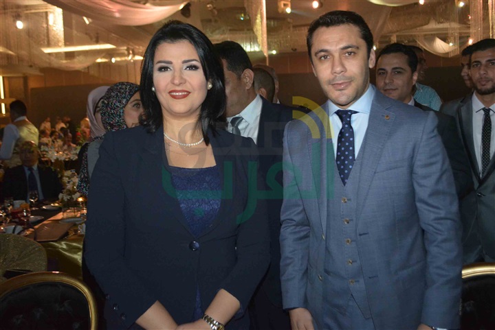 أحمد حسن والاعلامية منى الشاذلي أحمد حسن والاعلامية منى الشاذلي