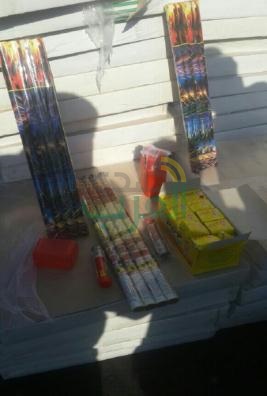 بالصور.. إحباط محاولة تهريب ٢٠ طنًا من الألعاب النارية بالإسكندرية