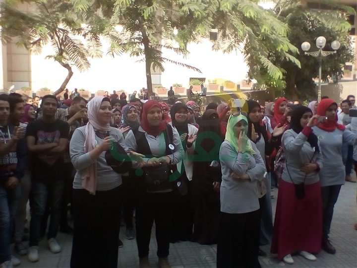 بالصور.. مناهضة التحرش تنظم حفلاً بـ"دار علوم القاهرة"