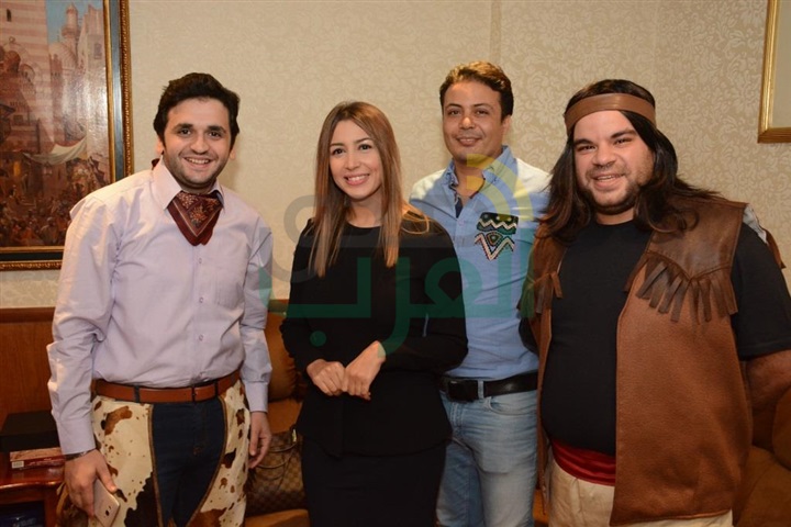 بالصور .. جنات وكرم جابر و رامي ربيعة في ضيافة مسرح مصر بالصور .. جنات وكرم جابر و رامي ربيعة في ضيافة مسرح مصر