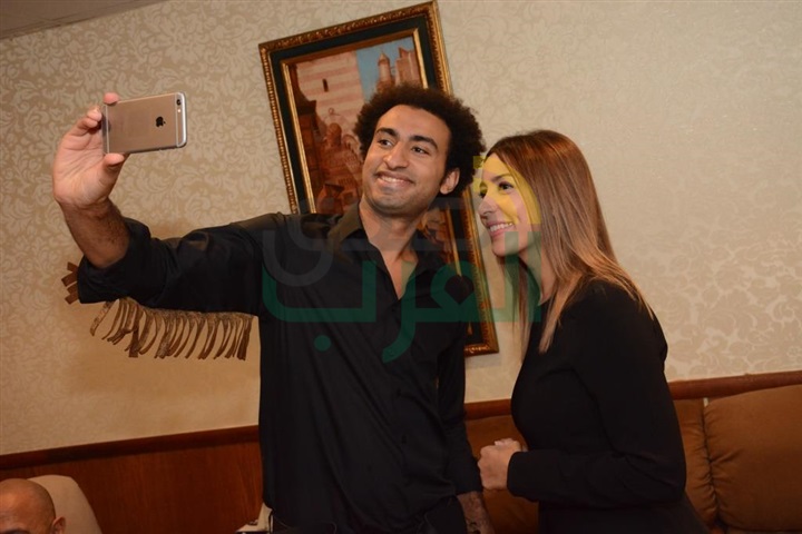 بالصور .. جنات وكرم جابر و رامي ربيعة في ضيافة مسرح مصر بالصور .. جنات وكرم جابر و رامي ربيعة في ضيافة مسرح مصر