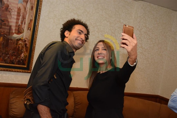بالصور .. جنات وكرم جابر و رامي ربيعة في ضيافة مسرح مصر بالصور .. جنات وكرم جابر و رامي ربيعة في ضيافة مسرح مصر