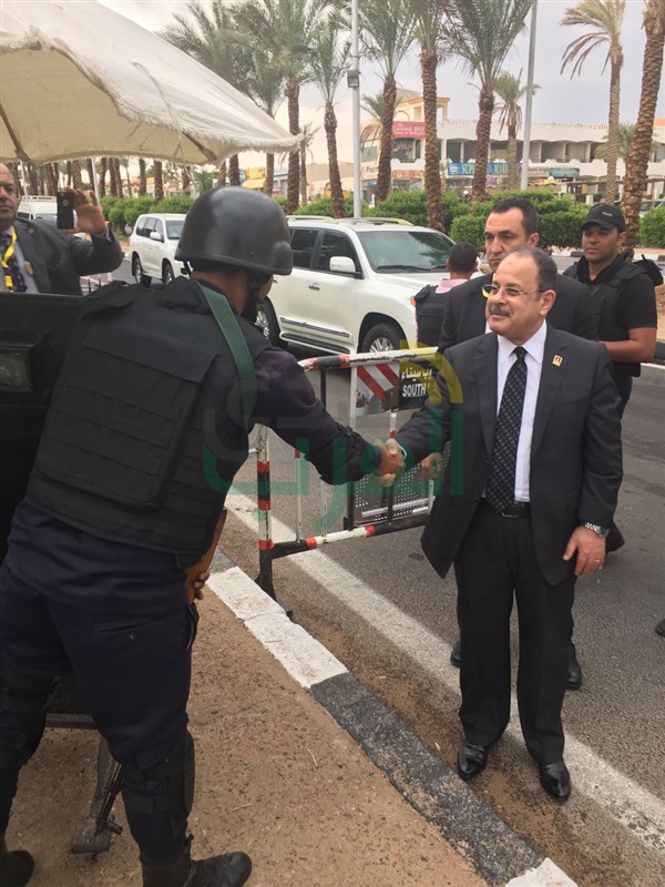  بالصور ..ننشر تفاصيل  تفقد  وزير الداخلية بشرم الشيخ
