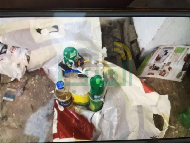 ننشر صور المتفجرات المستخدمة في تفجير "جسر السويس"