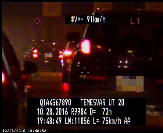 بالصور.. طريقة حديثة لرصد المخالفات المرورية ليلا