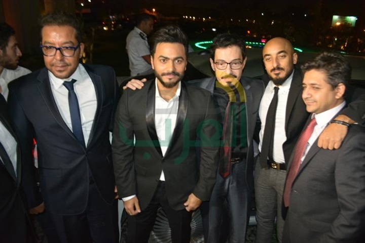 بالصور.. تكريم أنغامى لـ"تامر حسني" بحضور نجوم الفن بالصور.. تكريم أنغامى لـ"تامر حسني" بحضور نجوم الفن